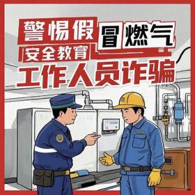 警惕假冒燃气工作人员诈骗